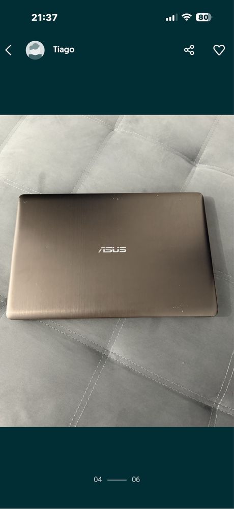 Asua N750J i7 vendo ou troco por iphone