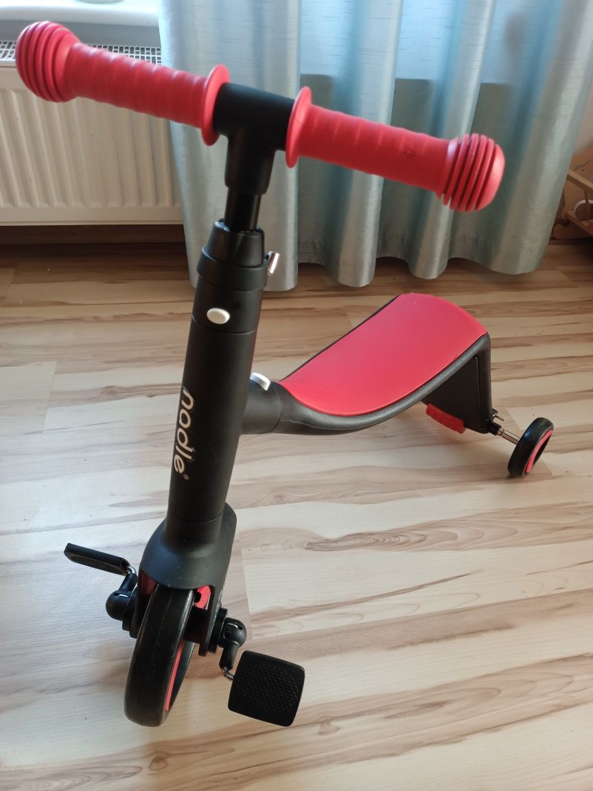 Nadle scooter - 3w1 rowerek hulajnoga biegowy