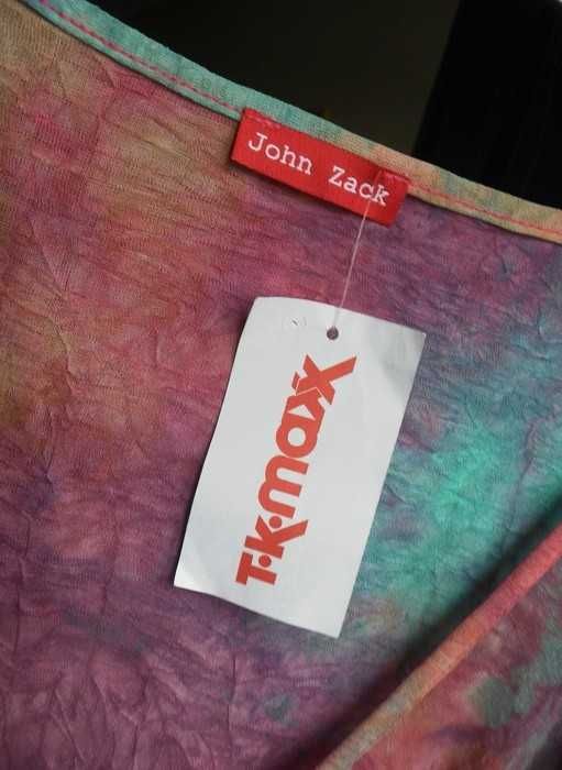 Nowa tęczowa sukienka na lato TKMAXX John Zack 36,S