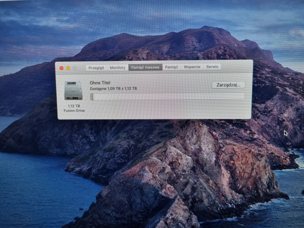 iMac 21.5 cala, a1418, i5 2,7Ghz, 1TB, 2013 OS Catalina lub Sonoma