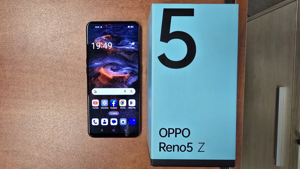 Oppo Reno 5Z Dual Sim 128GB/8GB RAM czarny, stan db