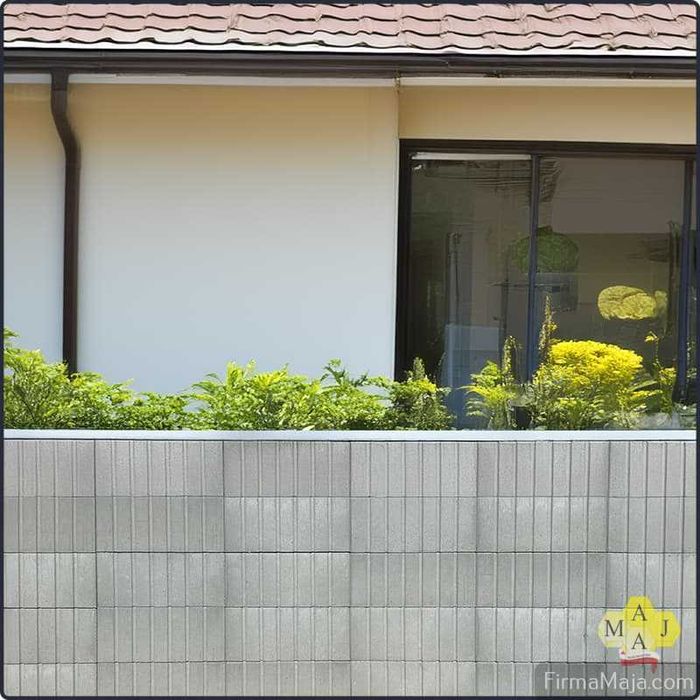 Gazony Łuska gładka masa. Bardzo wytrzymałe i estetyczne dostawa PL