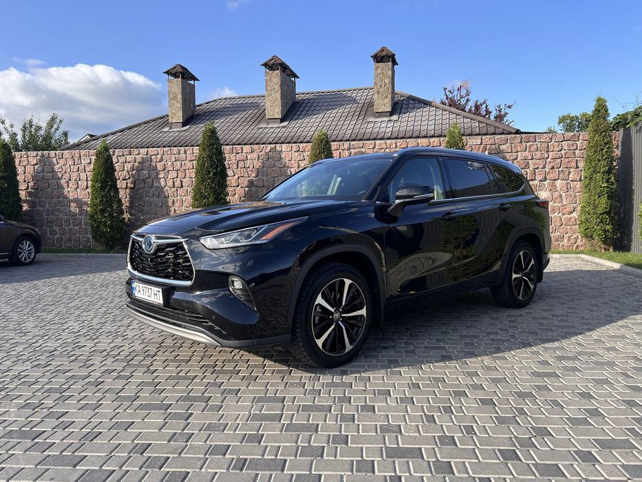 Toyota Highlander Hybrid 2021 | Офіційний |Чорний 47 пробіг. 1 власник