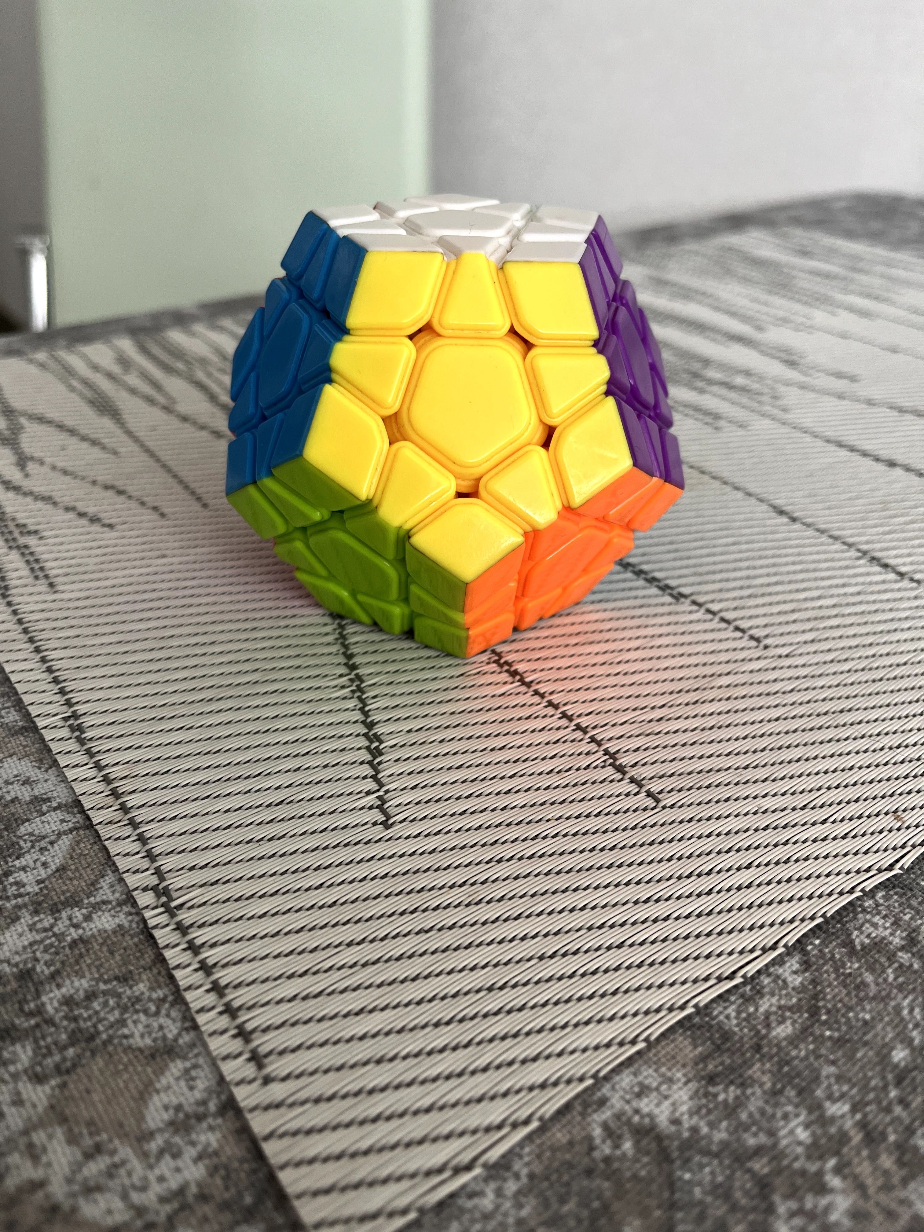Кубик кубика/Мегамінкс Meilong без стікерів (stickerless)