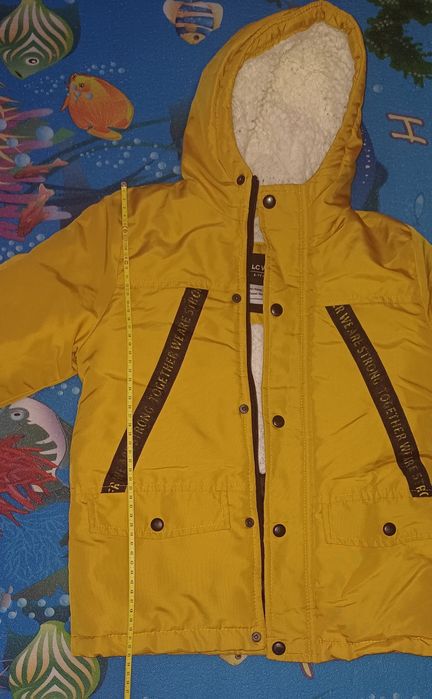 LC WAIKIKI Куртка для мальчика с капюшоном и принтом