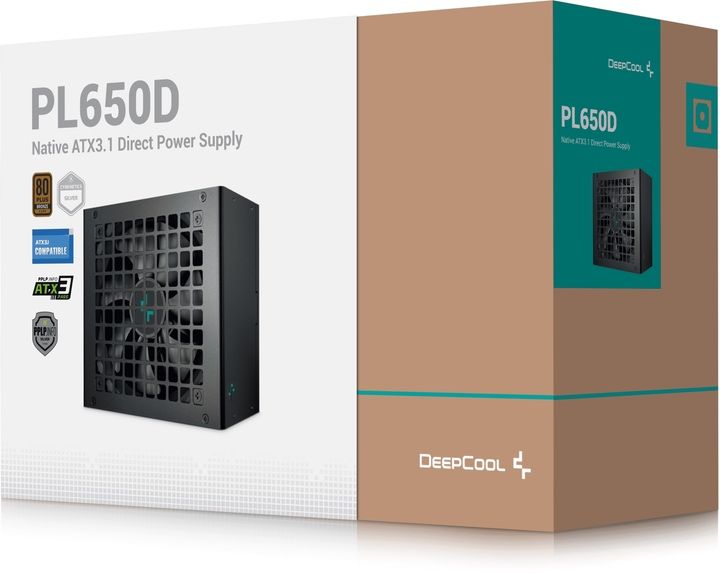 Блок живлення DeepCool PL650D 650W (R-PL650D-FC0B-EU-V2)