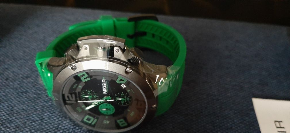 Оригінал! Чоловічий годинник Megir casio Invicta часы мужские