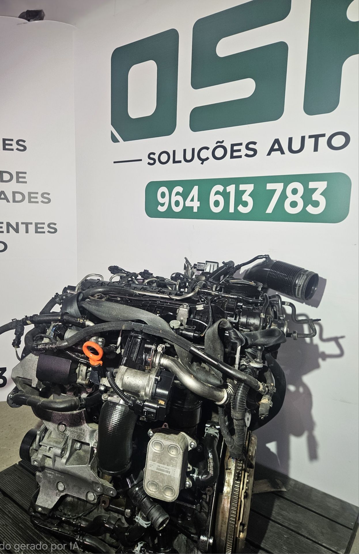 Motor 1.6 TDI com ref. CAY