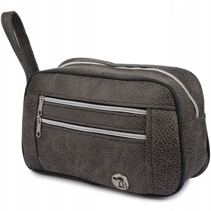 Kosmetyczka podróżna saszetka elegancka duża etui na kosmetyki weekend