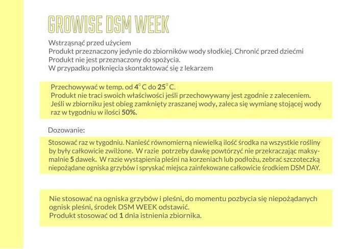 Growise DSM Week - 300ml