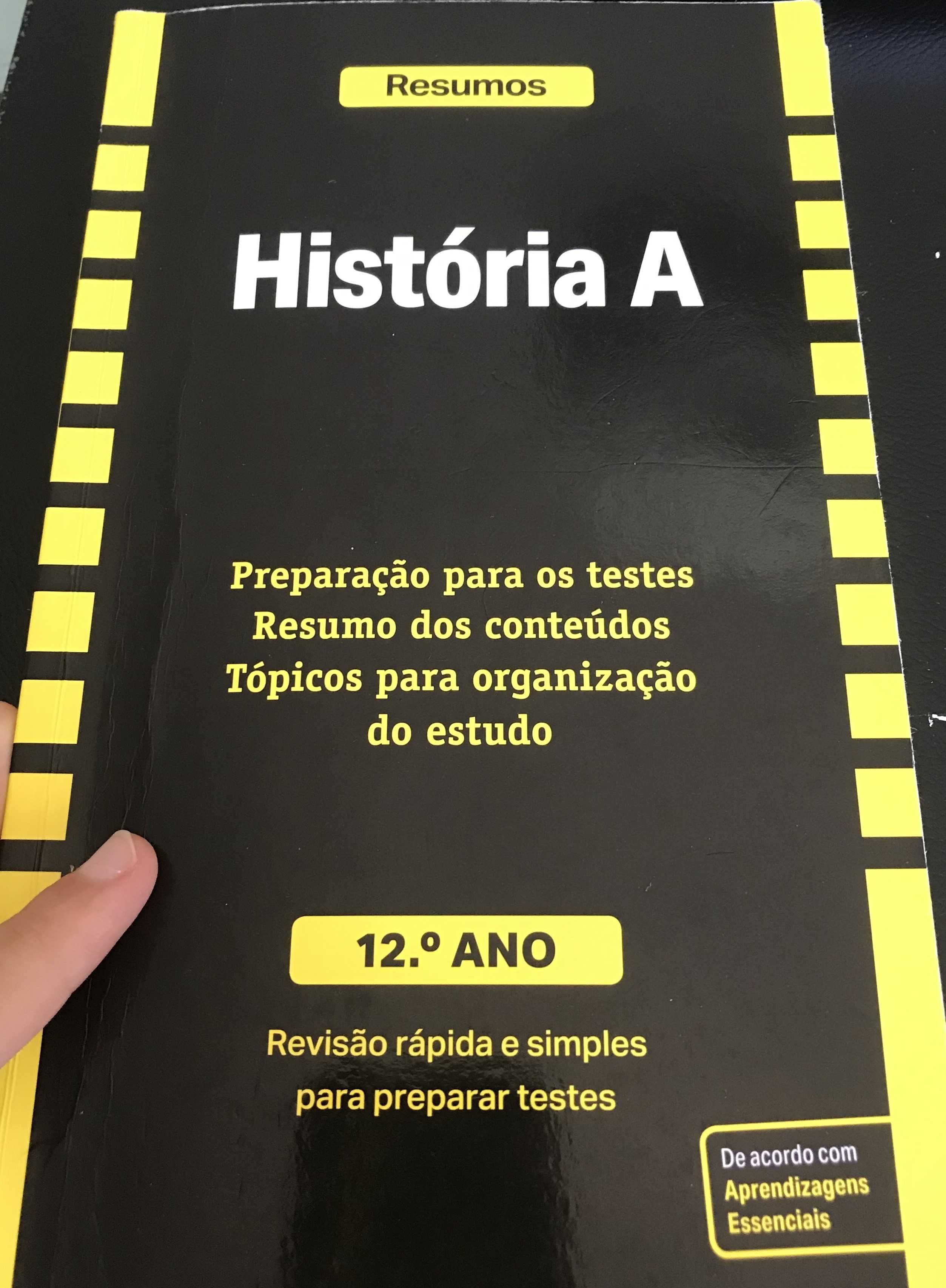 Sebentas de resumos História A secundário regular