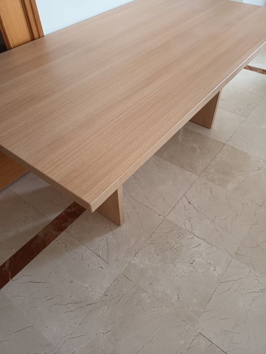 Mesas sala carvalho claro