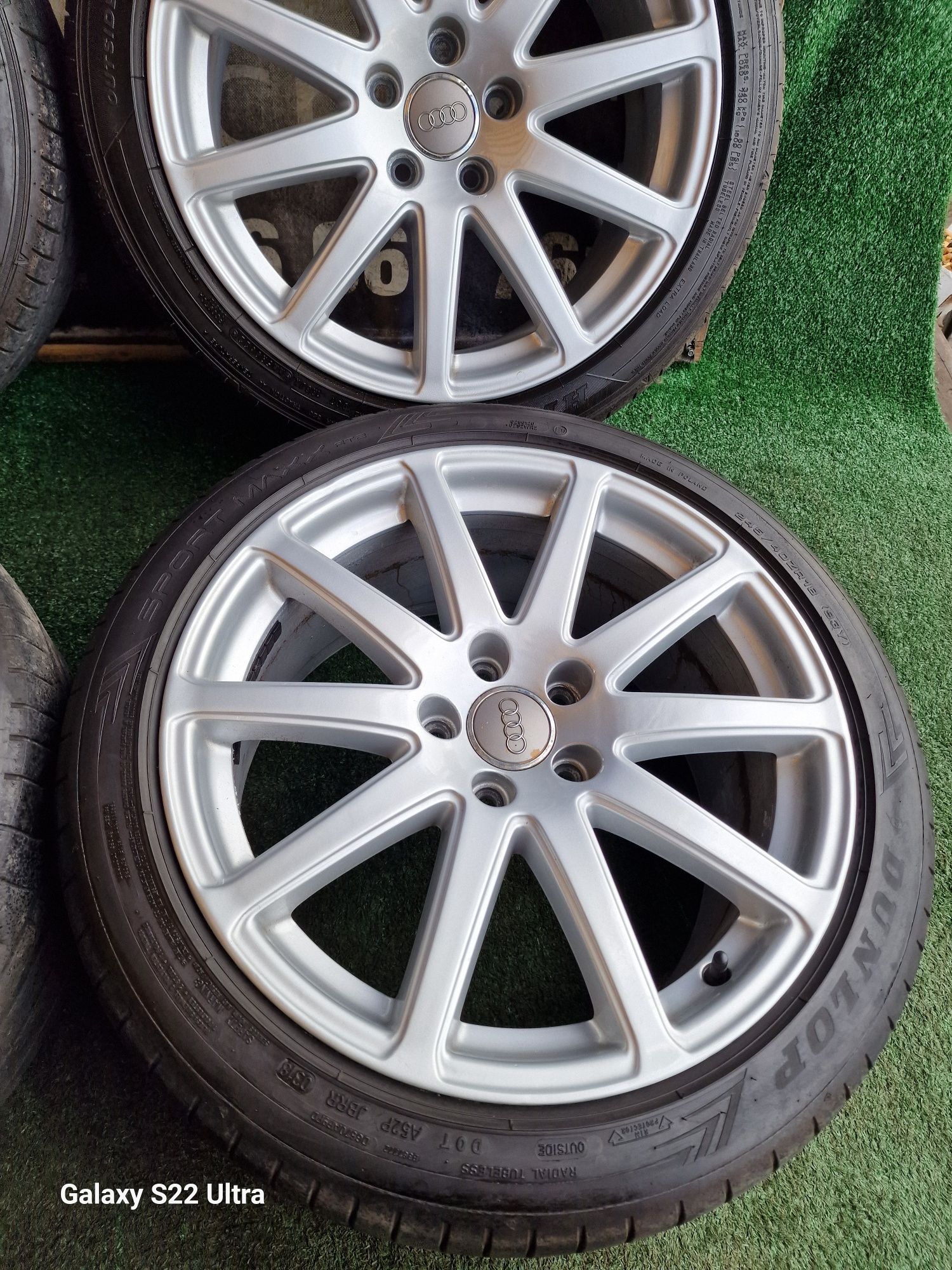 Koła letnie 18 5×112 Audi A3 A6 C6 TT S line Orginał 7.8mm