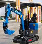 Mini giratória, Mini escavadora de 1 ton