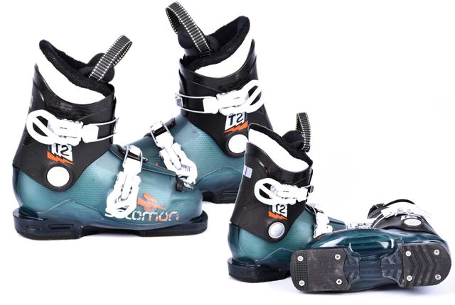 Buty narciarskie junior SALOMON T2 r.21 (32,5) zielone