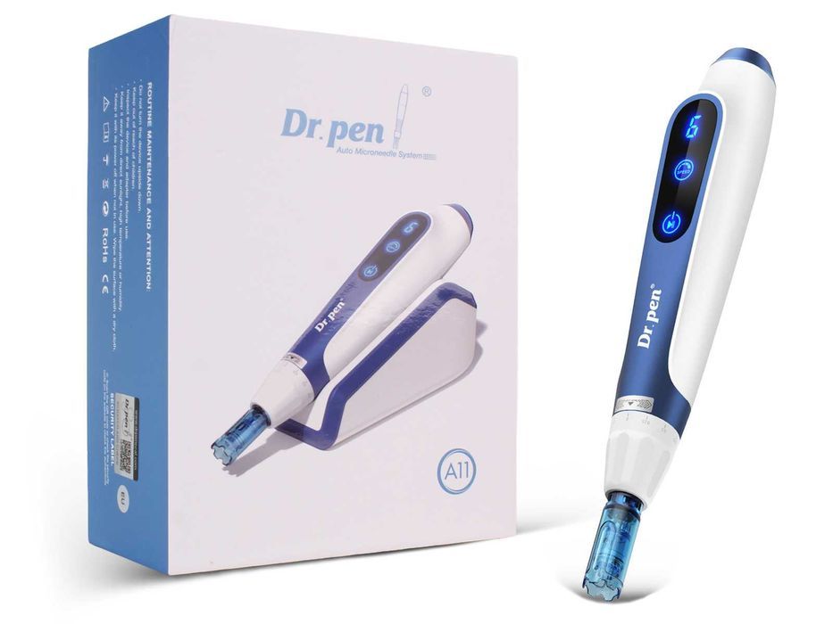 Dr Pen A11 + 20 Kartridży GRATIS, bezprzewodowy Dermapen Instrukcja PL