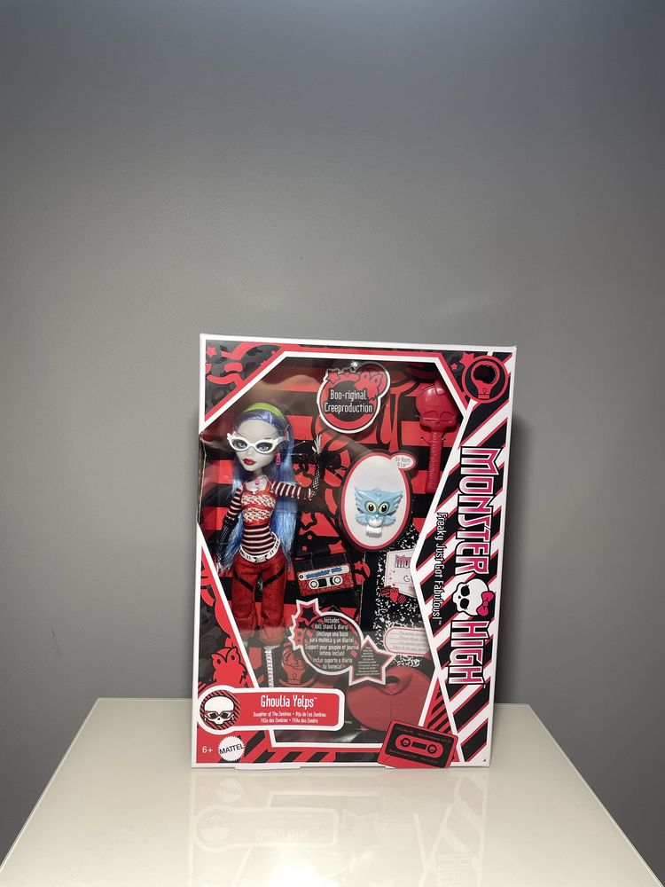 Monster High Ghoulia lalka reprodukcja boo-riginal creeproduction