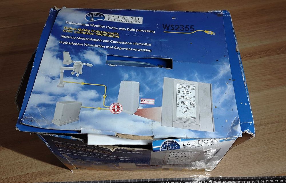 KA8 Profesjonalna stacja pogodowa La Crosse Technology WS 2355