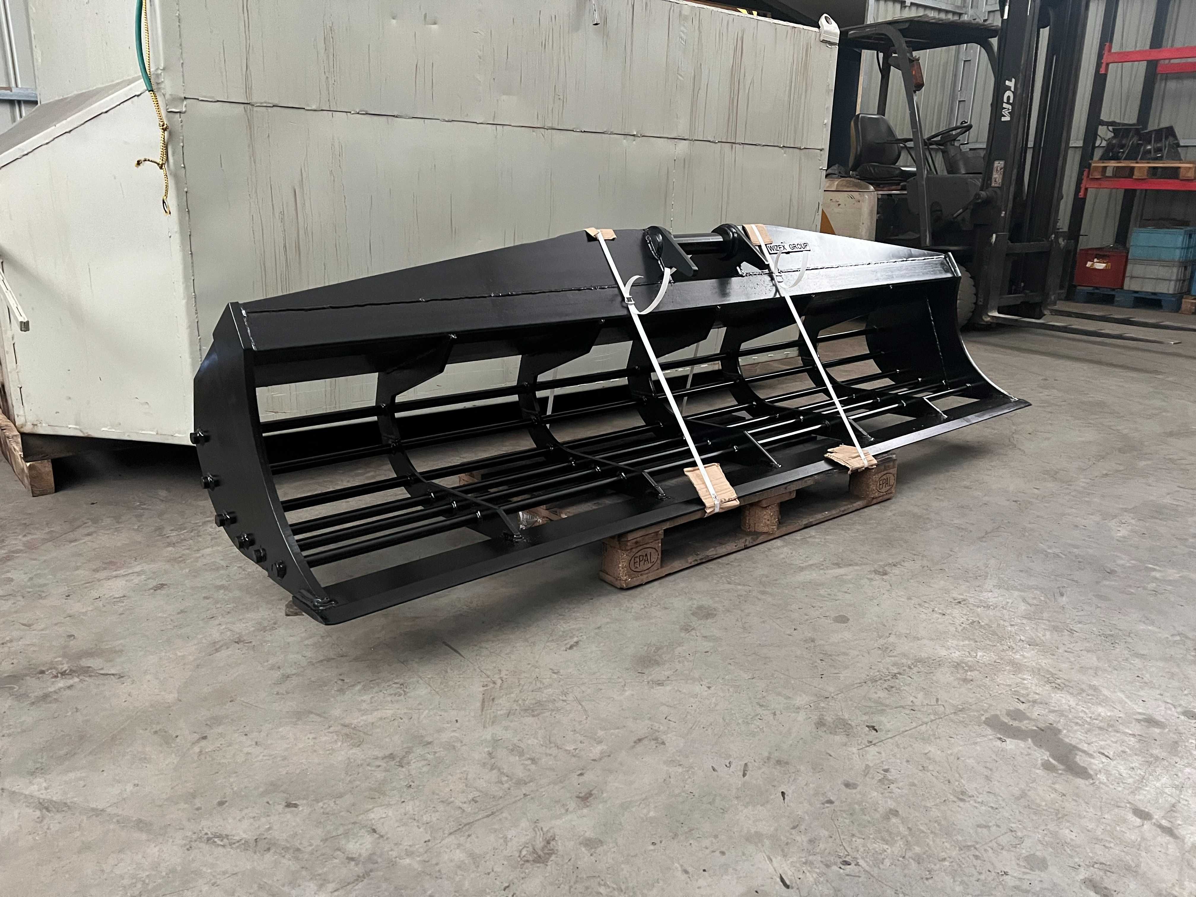 Łyżka skarpowa ażurowa melioracyjna 300cm 9,5-14t