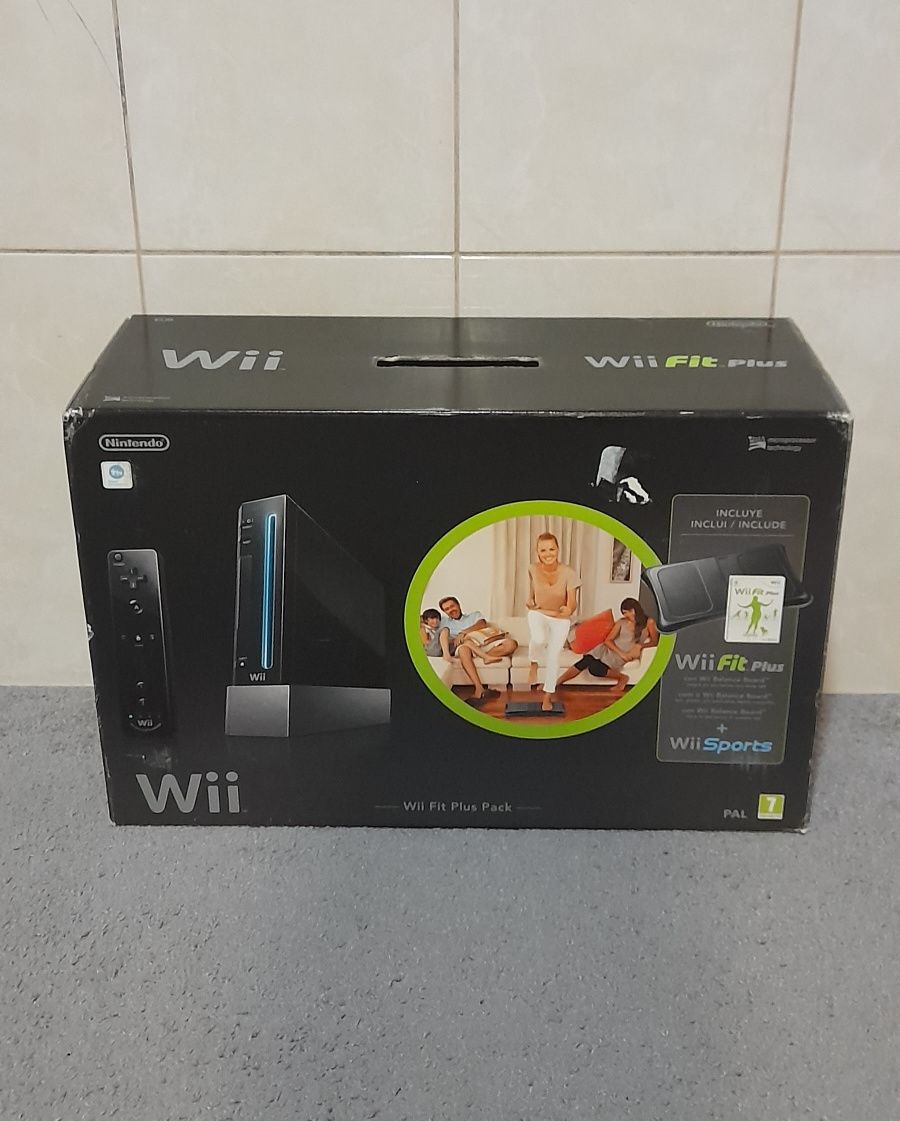 Consola Wii Fit Plus Pack+Wii Balance Board(EXCELENTE ESTADO NA CAIXA)