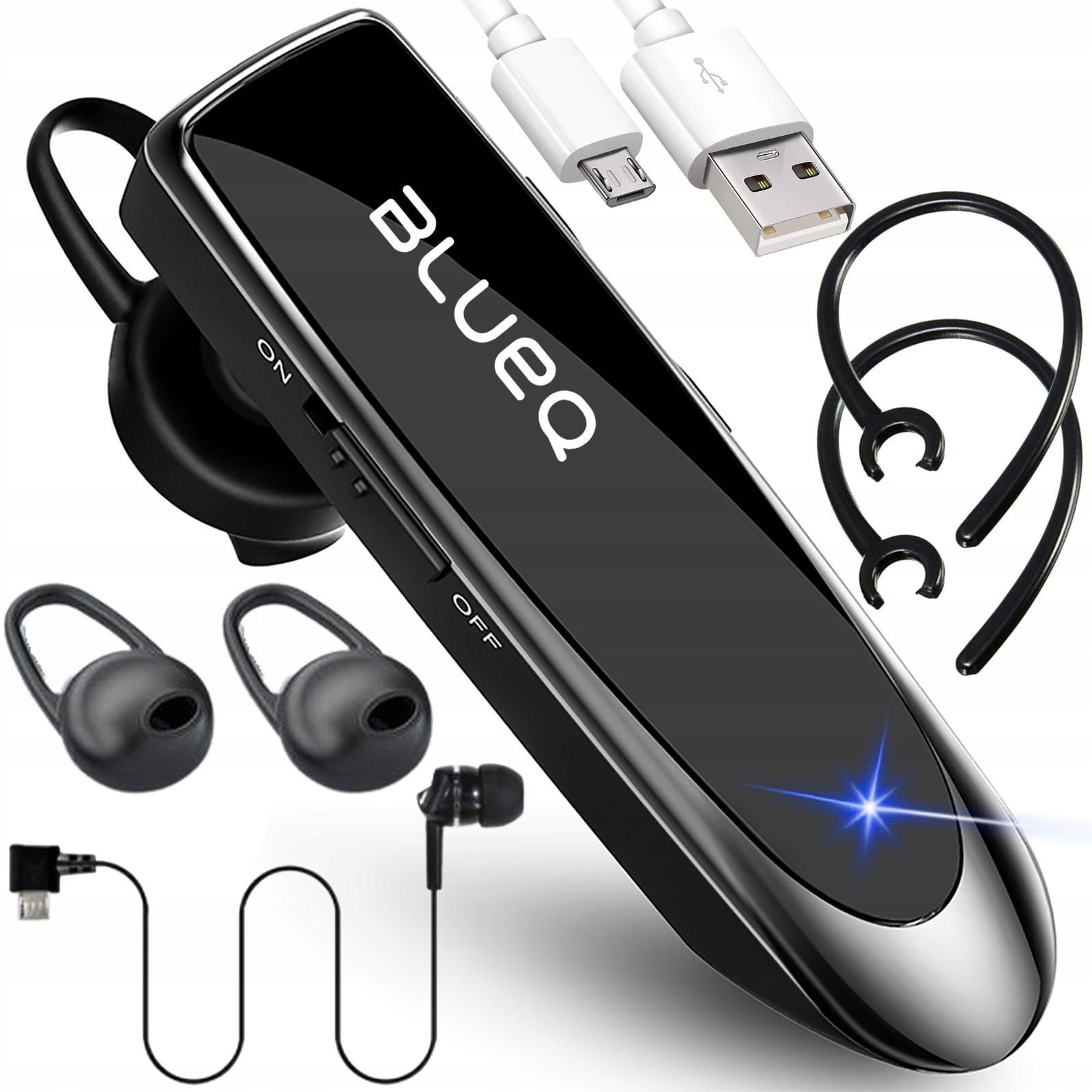 zestaw słuchawkowy Bluetooth DEEP K200 z funkcją Multipoint