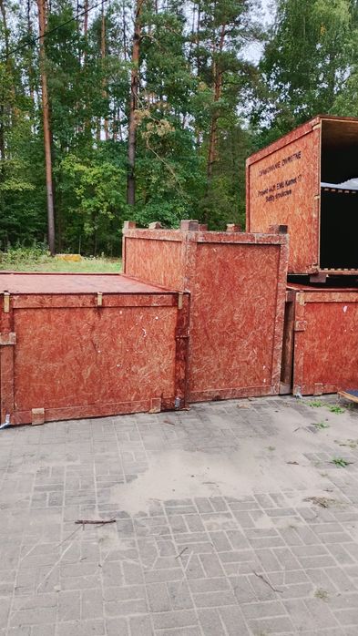 Skrzynie drewniane ,magazynek