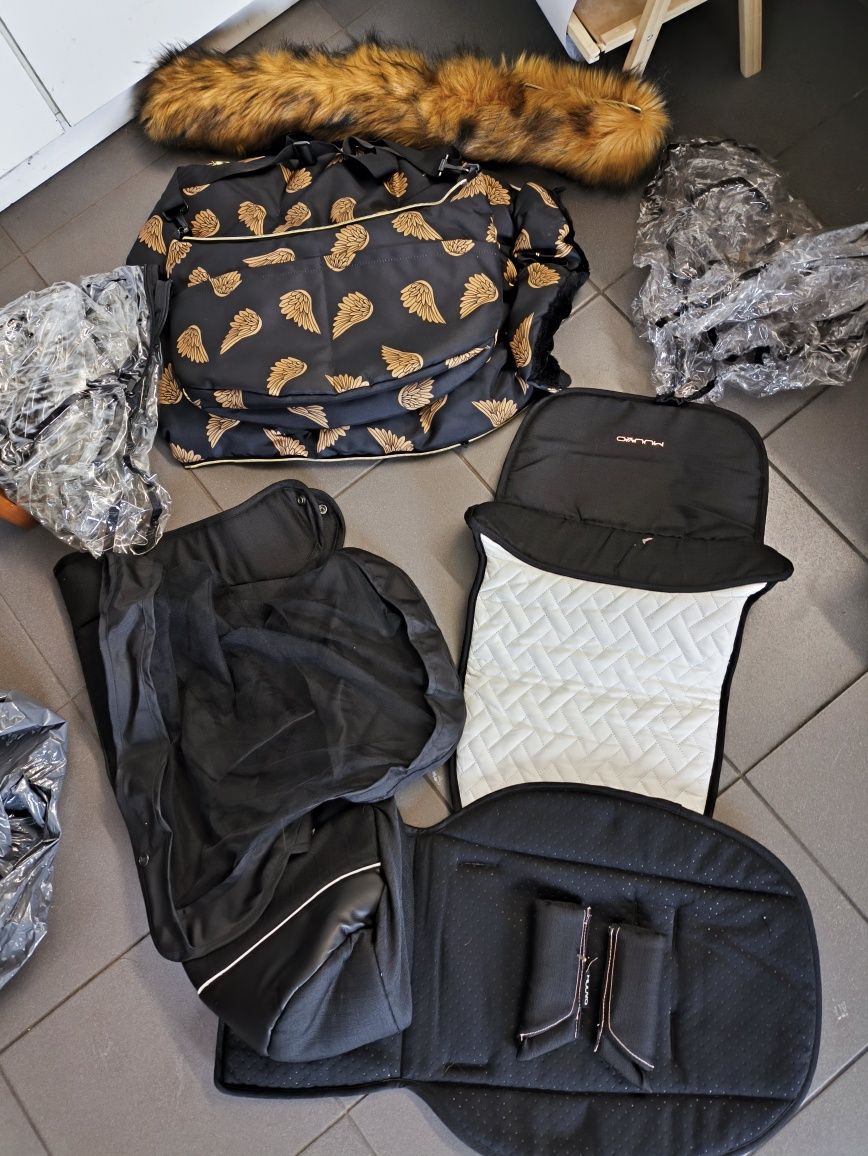 Muuvo Quick SE + CYBEX Aton M isize + Chodzik + dodatki