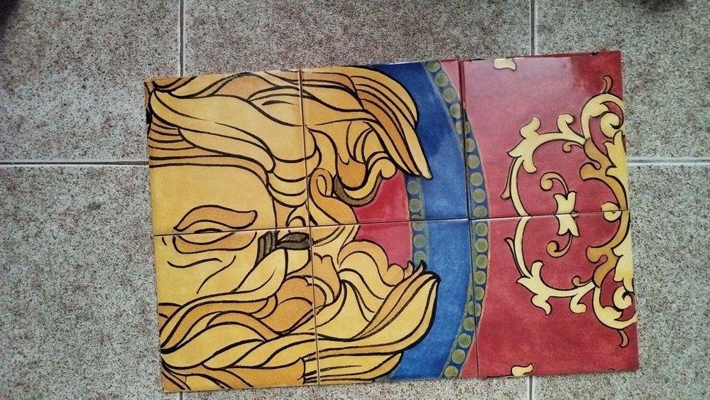 Azulejos medusa Versace