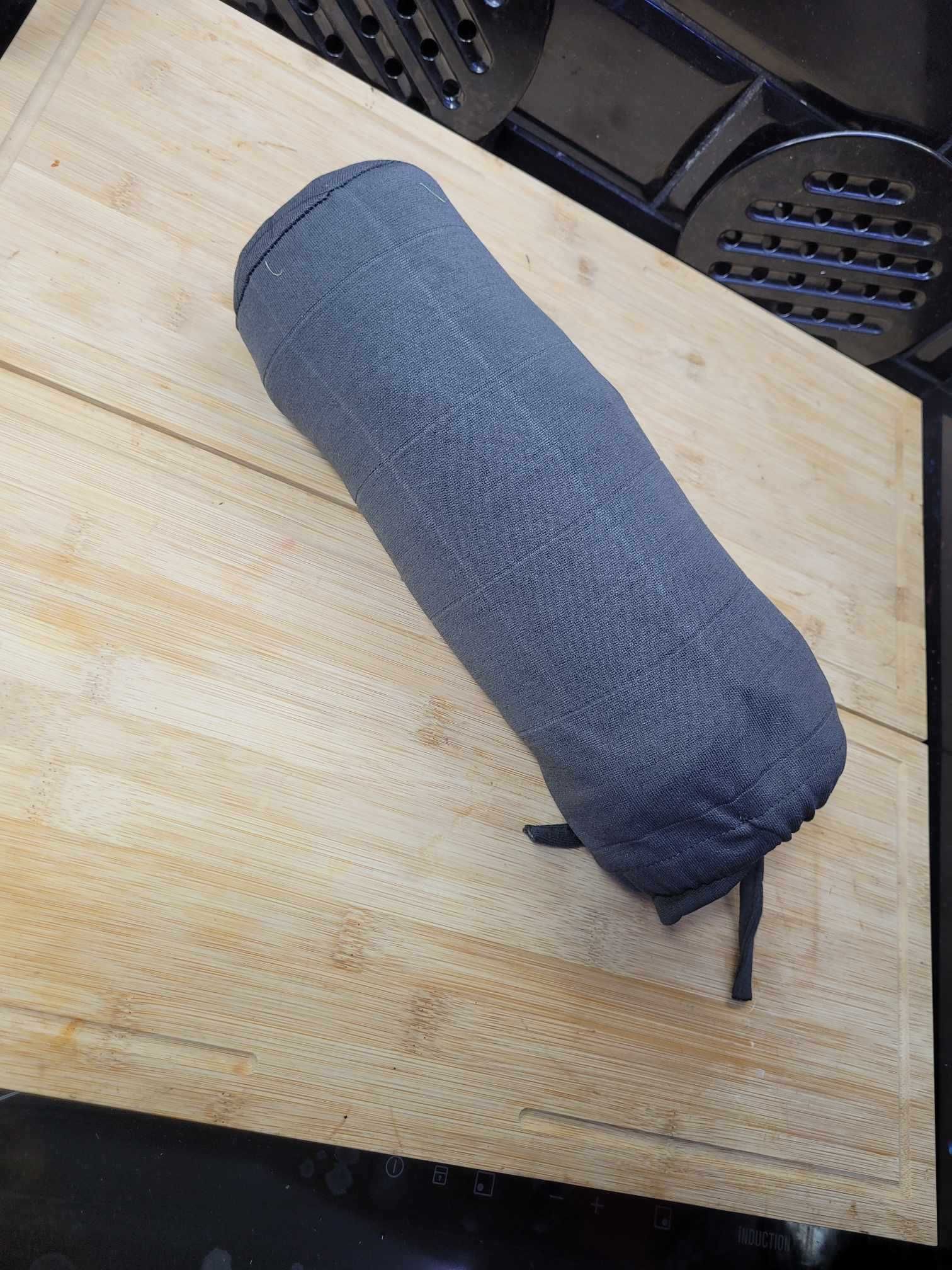 IKEA ODDHILD Pled 120x170 ciemnoszary koc narzuta - NOWY