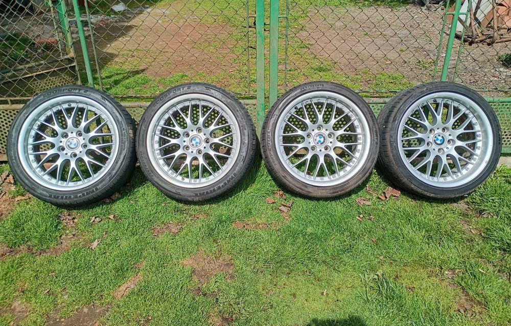 BBS RS744 RS745 8J+9J 18 cali 2tlg Style 42 BMW E39 E38 E46 NOWE OPONY