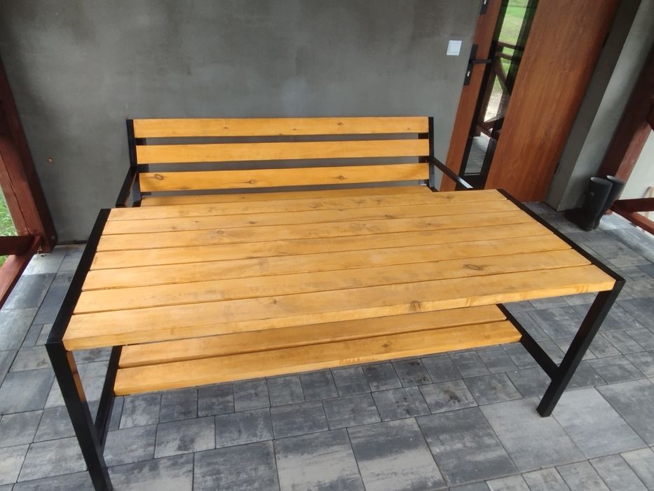 Komplet mebli ogrodowych (loft)