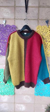 Damski sweterek z wełną Vintage 36/38