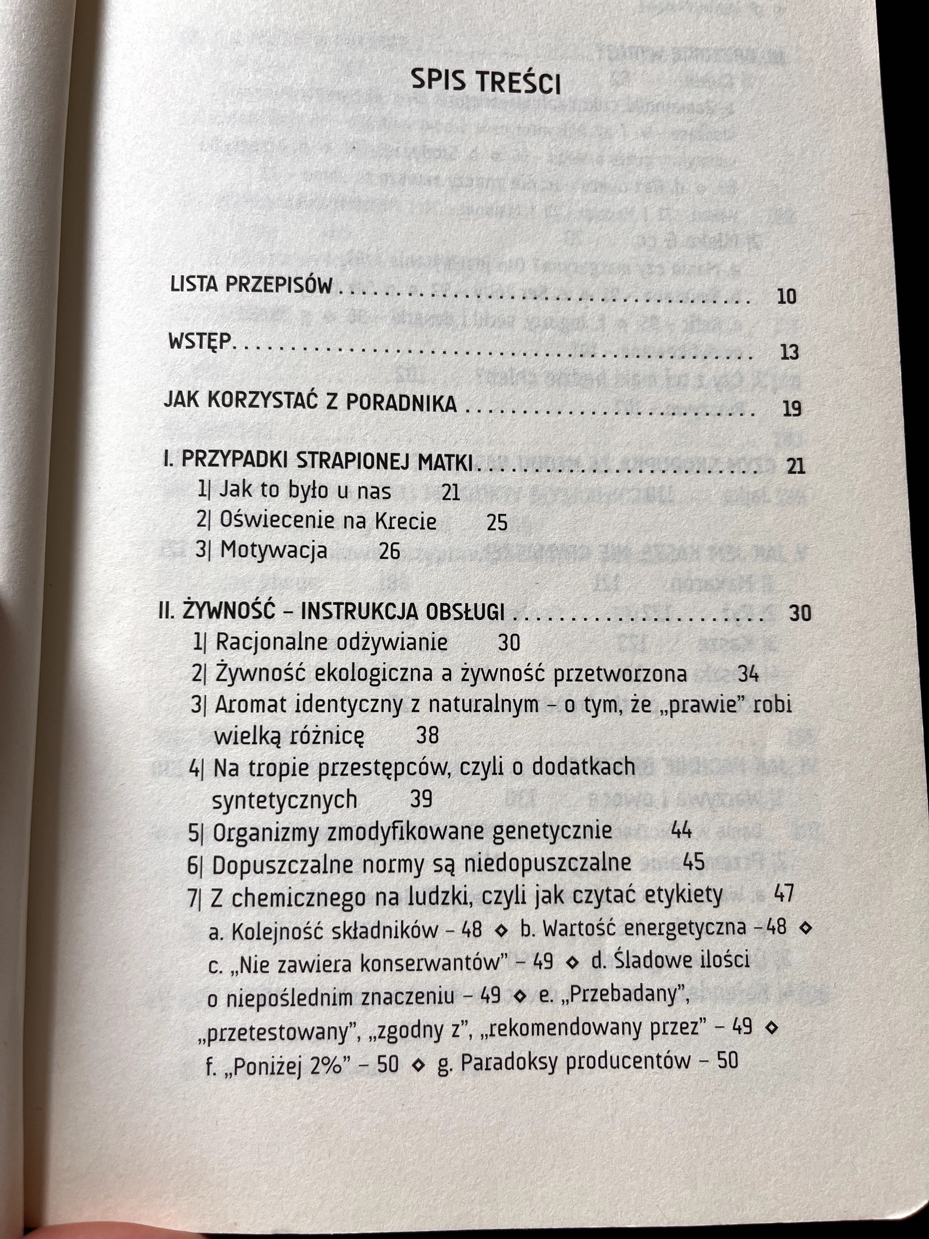Zmień chemie na jedzenie, Julita Bator