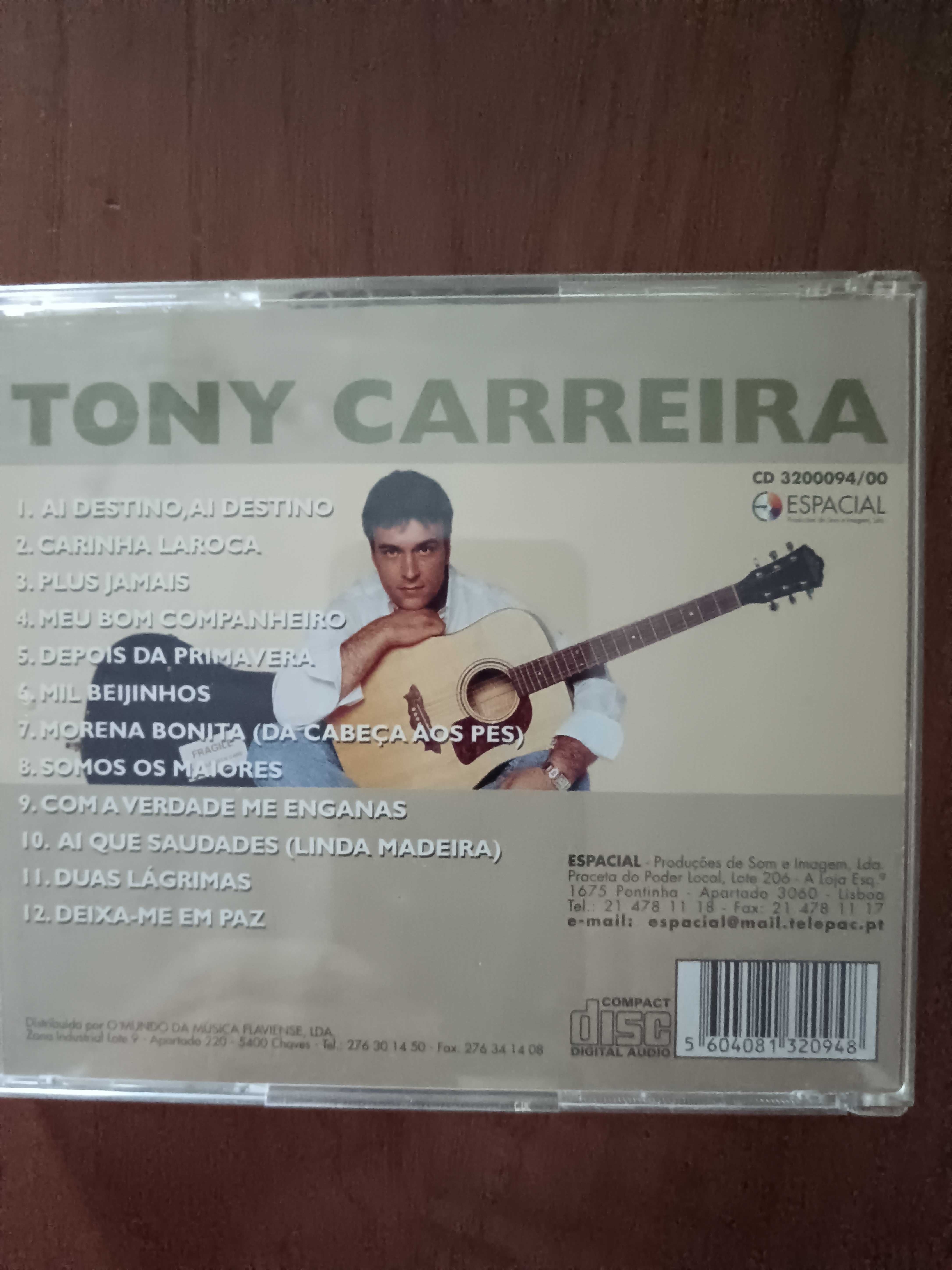 cd original - tony carreira - ai destino