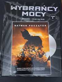 Film DVD z książką Batman Początek Christian Bale, Morgan Freeman