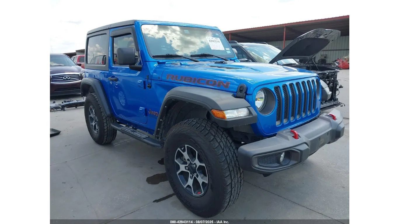 Jeep Wrangler RUBICON 2019 / NISKA AKCYZA / Mała szkoda tyłu pojazdu