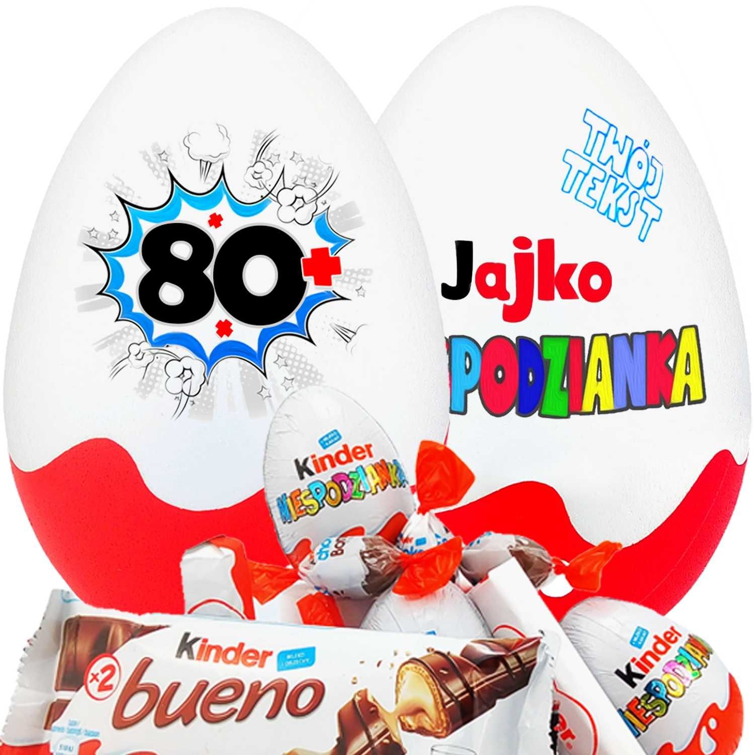 Prezent na 80 urodziny na 80 lecie na 80 lat 80 rocznicę z liczbą 80