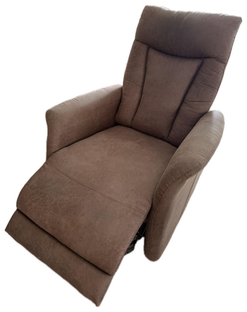 Poltrona com extensor pernas