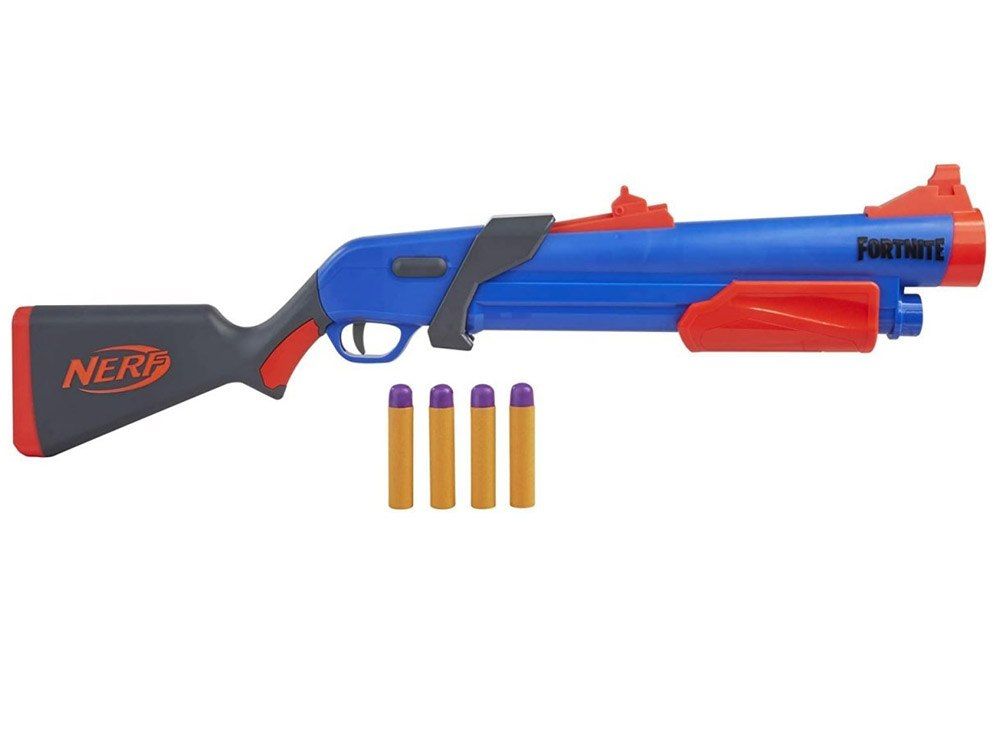 Duży karabin Nerf fortnite blaster piankowe naboje ZA4917