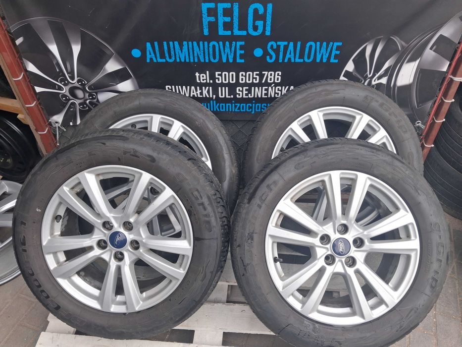 4x felgi alu R17 5x108 Ford Kuga Puma Focus Mondeo S-Max C-Max Edge