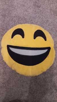 poduszka żółta, uśmiech