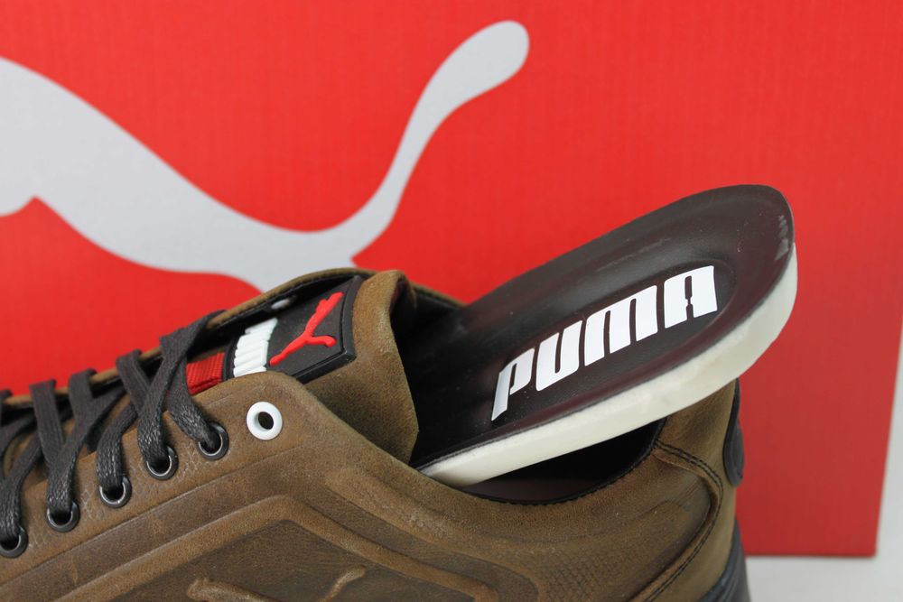 PUMA - кеды - кроссовки - кросівки из натуральной кожи (код:18-10кор.)