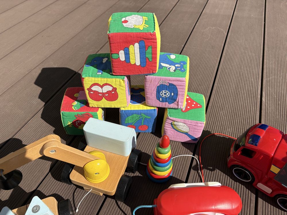 Zestaw zabawek Fisher Price, Ikea, Tolo, Lucy&Leo, Oball – 9 szt.