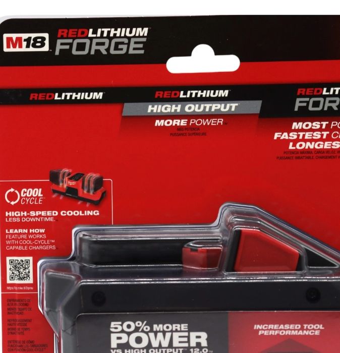 Акумуляторна батарея Milwaukee M18 48-11-1881 HD 8Ah FORGE із США