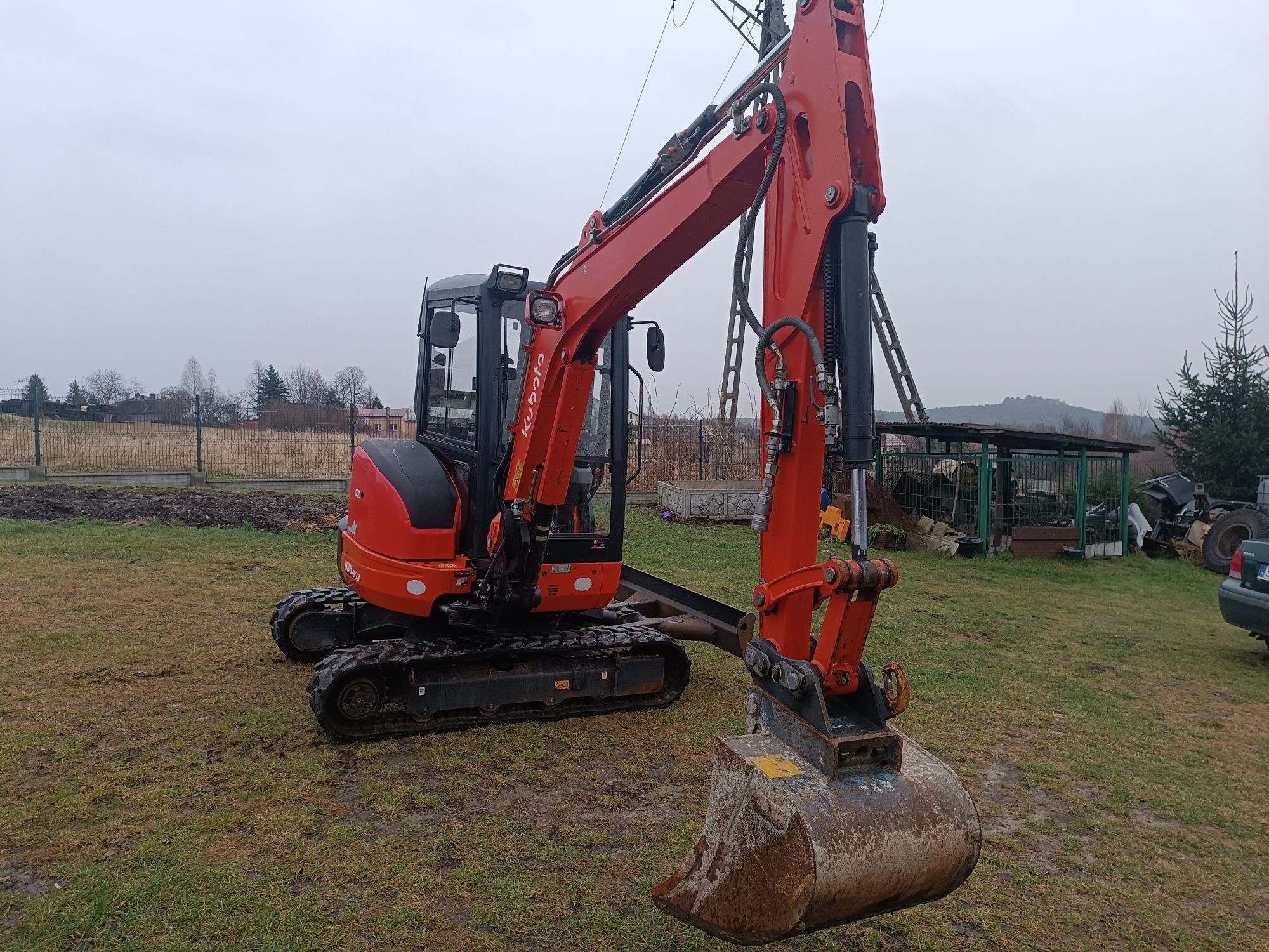 Minikoparka Kubota U35,koparka 3,5t