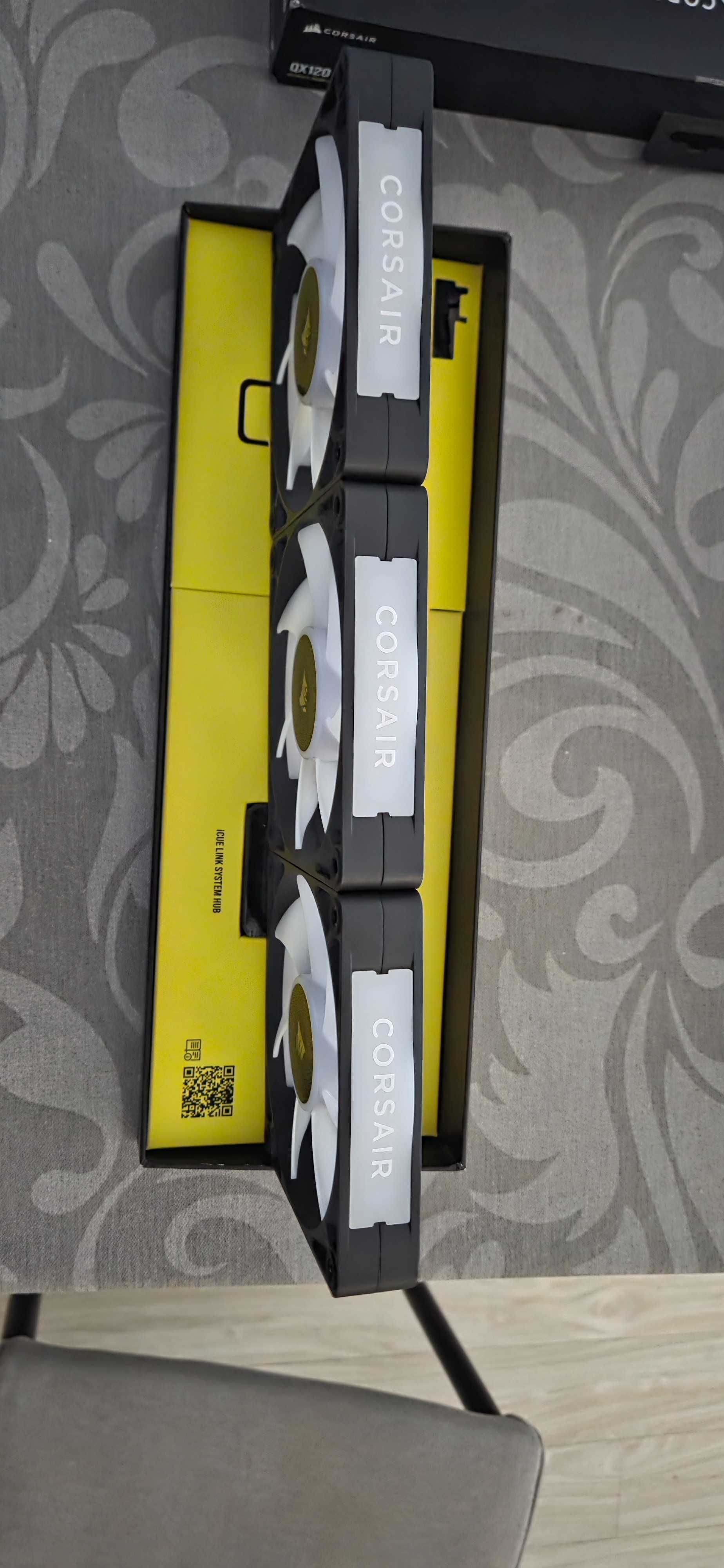 Ventoinhas Corsair  RX120 novas