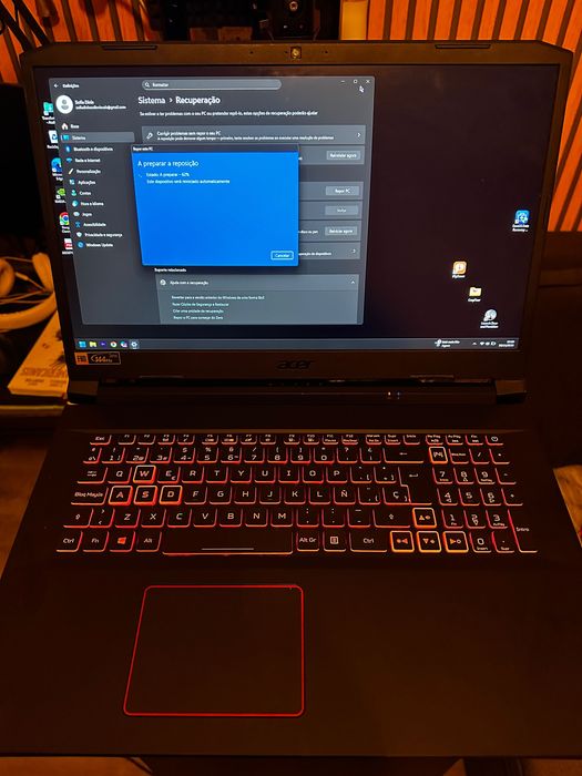 Acer Nitro 5 Gaming – i7-10750H / RTX 2060 / 16 GB / 2 TB SSD / 144 Hz