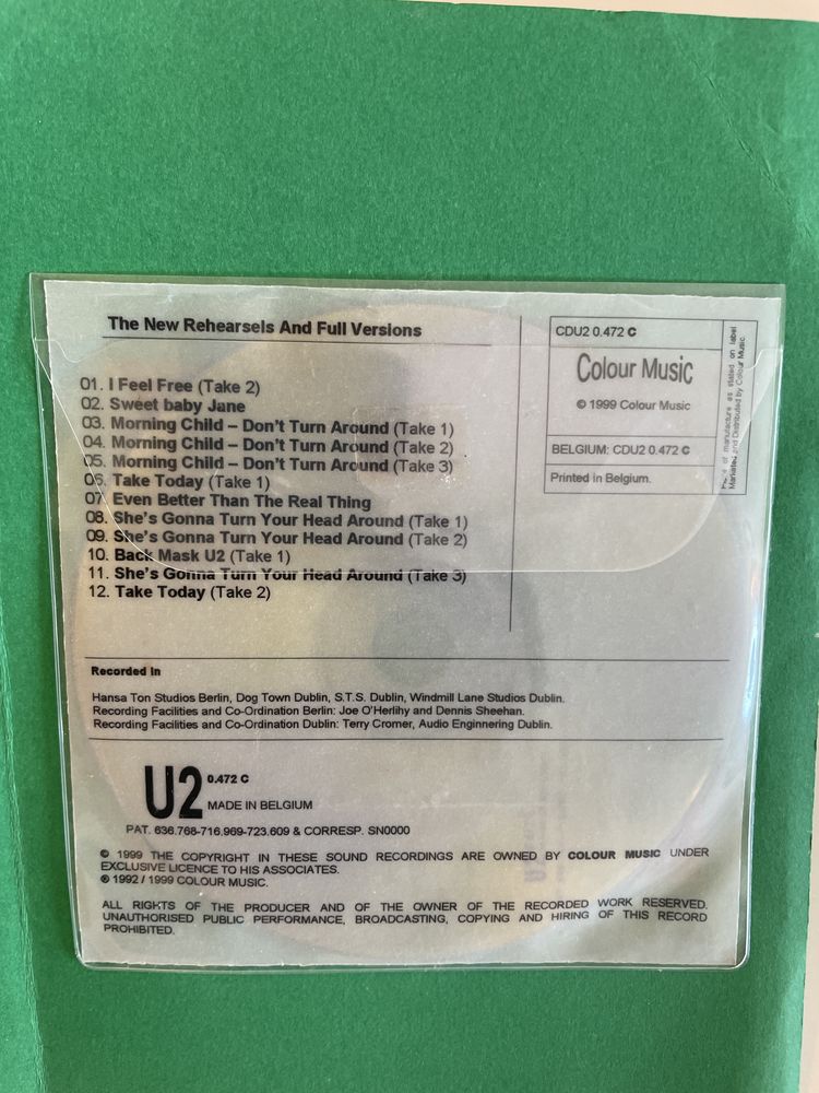 U2 the new rehearsals and full versions