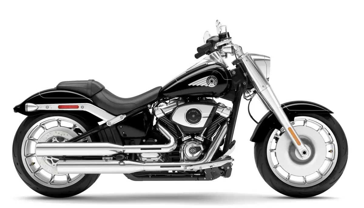 Оофіційний мотоцикл 2025 Harley-Davidson® Fat Boy колір Vivid Black