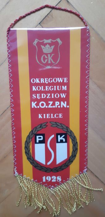 proporczyk Okręgowe Kolegium Sędziów Kielce 1928